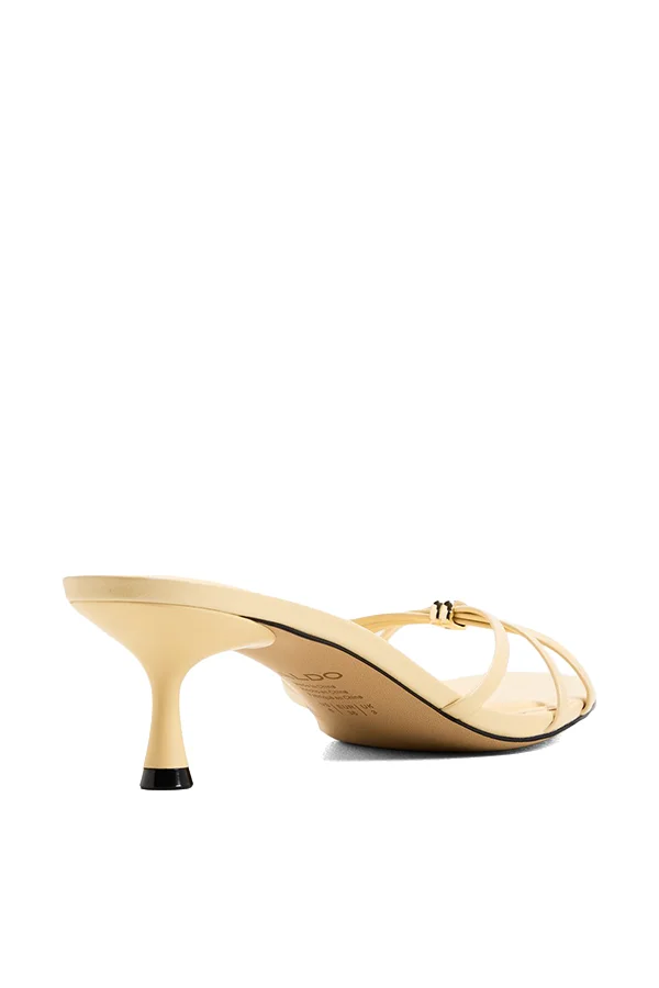 Aldo  Madalyn Ladies Yellow Heeled Sandals for Women | Best Price UAE