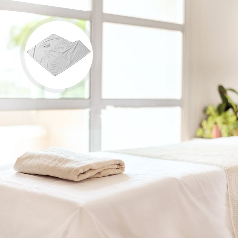 1pc Beauty Salon Massage Bed Polyester Bed Sheet Reusable Fast Dry Bedsheet - Image 2