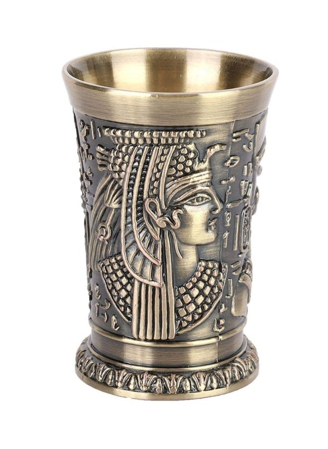 Generic Antique Egyptian Mug Carved Pattern Cocktail Cup for Home Office 50ml  - Image 4