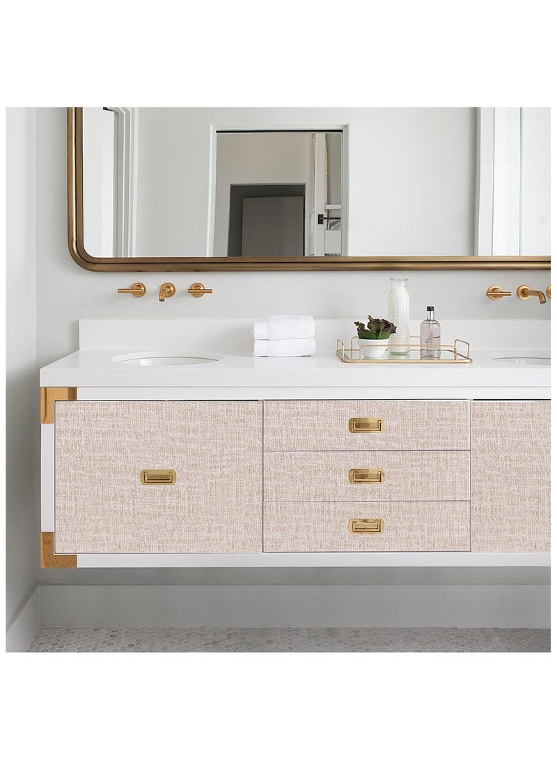 Anna 40cm x 5m Dark Gray Textured Thick PVC Self-Adhesive Wallpaper - Image 5