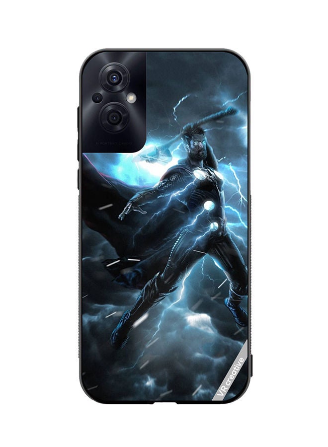 VR CREATIVE Protective Case Cover For Oppo Reno8 Z Thor Lgiht Design Multicolour - Image 1