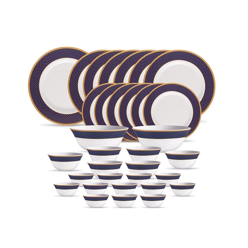 Lvook Regend Blue 27 pcs Dinner Set Blue by LVOOK Regend Blue - Image 1
