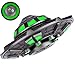 Anzmtosn Cool UFO Fidget Spinner Metal Glow in The Dark Luminous Spaceship Steel Spinner Gift for Kids Adults Stress Anxiety Relief Toy for Teens Finger Hand Spinner Desk Toy for Home Office Classroom - Image 2