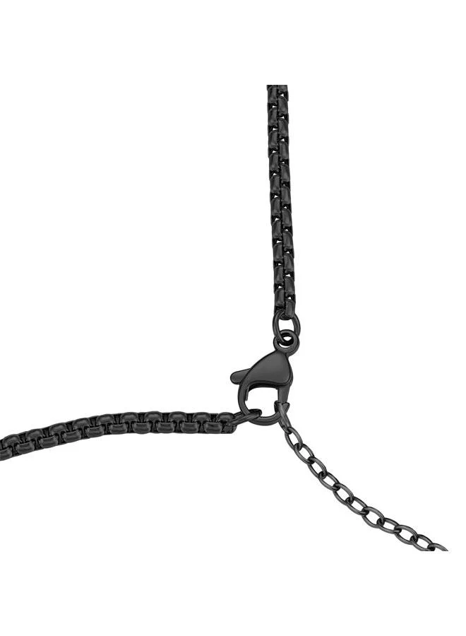 Ducati Pista Black Stainless Steel Pendant Necklace for Men 500mm