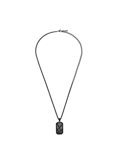 Ducati Pista Black Stainless Steel Pendant Necklace for Men 500mm