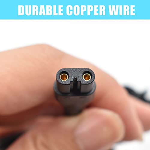 BOEEA Charger Fit for Manscaped Lawn Mower 3.0/2.0 Electric Groin Hair Trimmer Replacement Charging Cable Power Cord Adapter（Wall Adatper+USB Cable） - Image 2