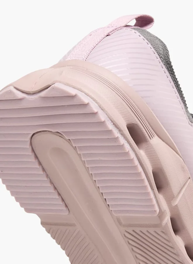 كابا Girls Colourblock Sports Shoes With Lace-Up Closure