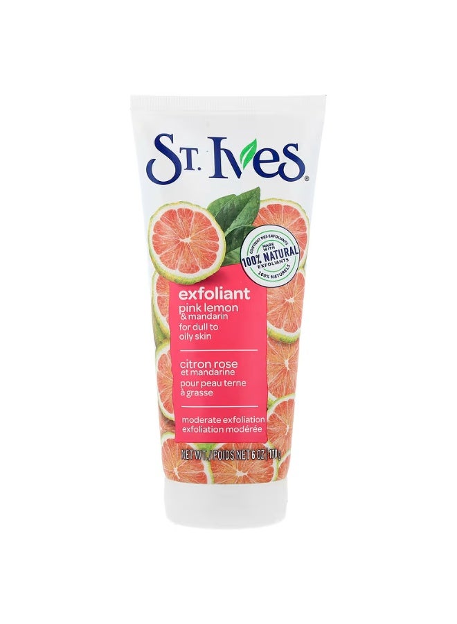 Exfoliant Scrub, Pink Lemon & Mandarin Dull To Oily Skin 170g