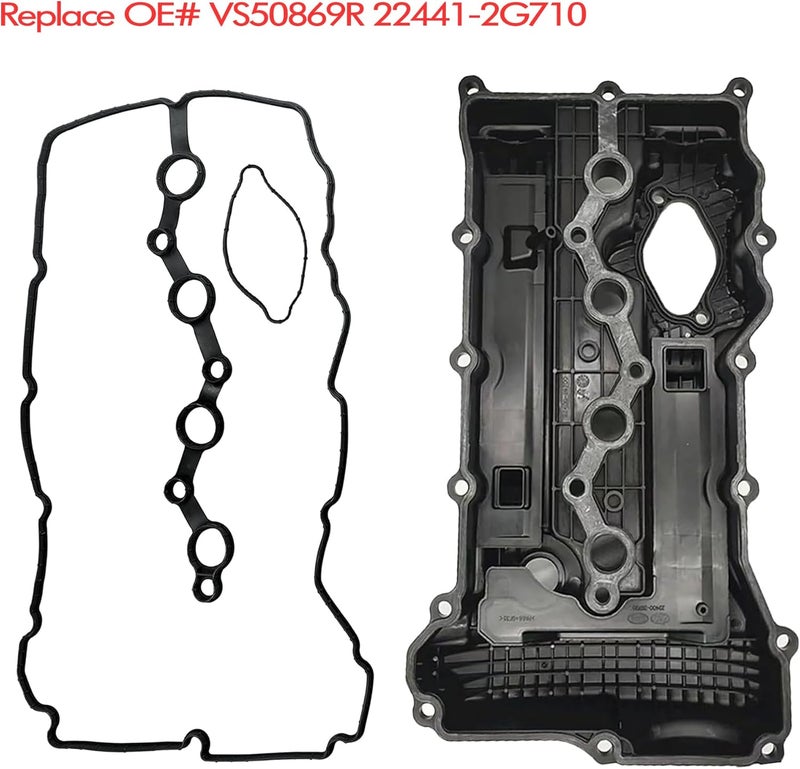 Satiooog VS50869R Engine Cylinder Head Valve Cover Gasket Seal for Hyundai and Kia Models 2011-2016 - Image 2