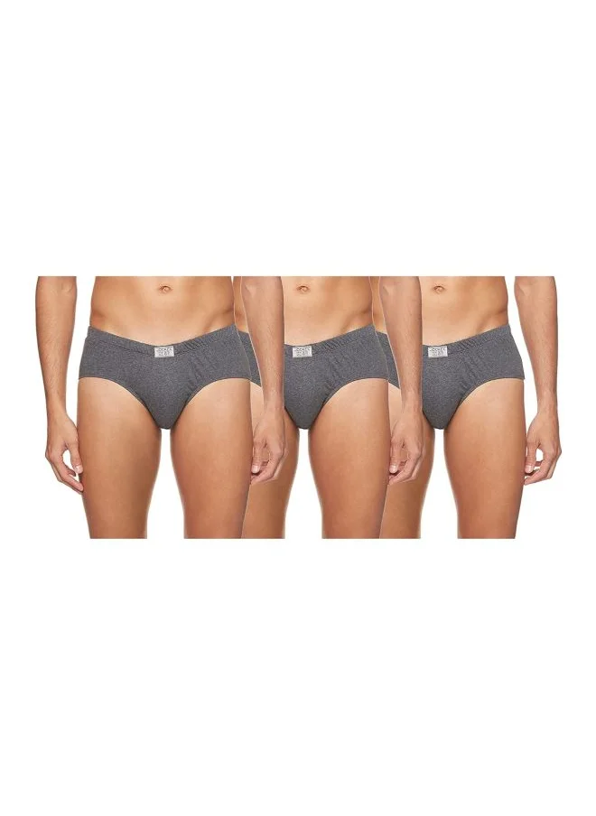 جوكي Jockey 8035 Men Super Combed Cotton Solid Poco Brief with Ultra soft Concealed Waistband Pack of 3