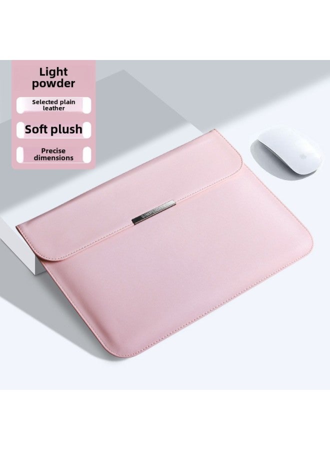 Pro 14-inch Laptop Computer Inner Sleeve Bag Compatible For Huawei 13.3-inch Notebook Computer Digital Protective Cover-Color: Cherry Powder-Applicable Model:14/14.2 Inch  - Image 1