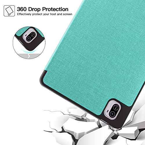 MOCA Case for Xiaomi Pad 5 / Pad 5 11 Pro with Pen Holder Ultra Slim Lightweight Magnetic Stand Cover with Auto Sleep/Wake Fit Xiaomi Mi Pad 5 /Pad 5 Pro 11 (Blue) - Image 4