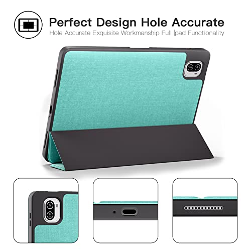 MOCA Case for Xiaomi Pad 5 / Pad 5 11 Pro with Pen Holder Ultra Slim Lightweight Magnetic Stand Cover with Auto Sleep/Wake Fit Xiaomi Mi Pad 5 /Pad 5 Pro 11 (Blue) - Image 5