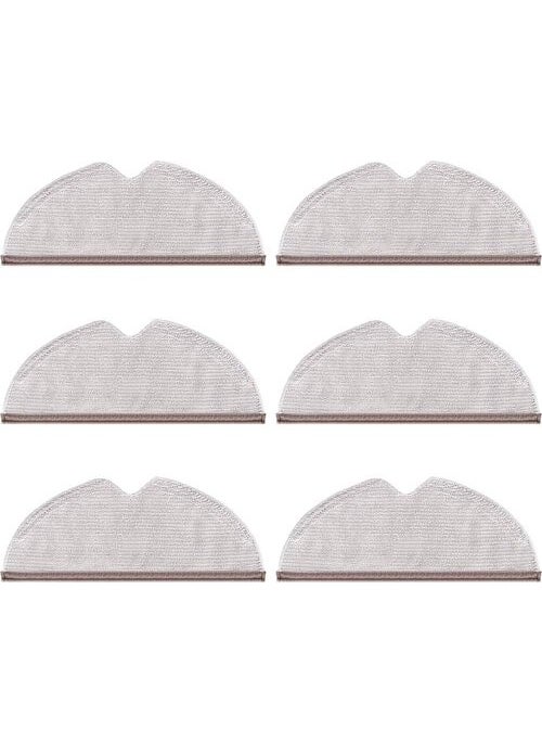 roborock Q7 Max Compatible Full Surface Mopping Cloth - 6 Pieces  - Image 1