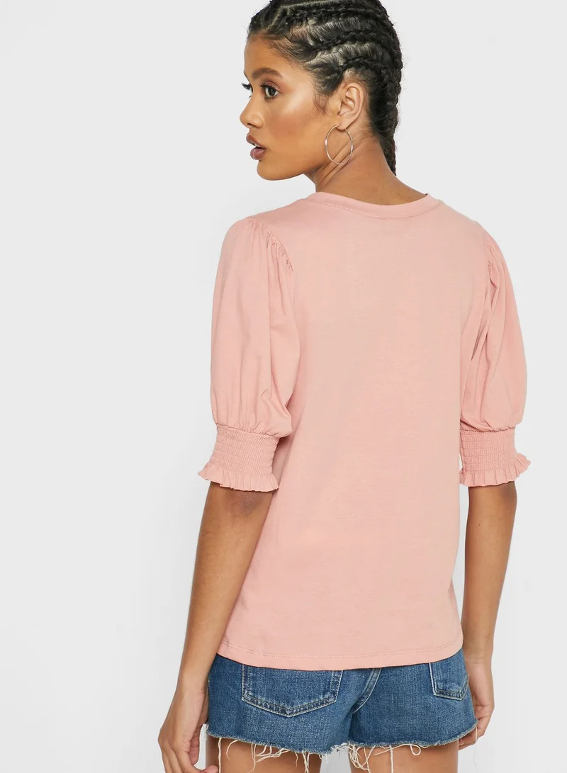 FOREVER 21 Puff Sleeve Top