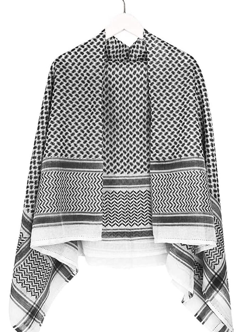 كويزيرا الرجال شماغ العربي الحجاب مسلم دبي أغطية الرأس غير رسمية وشاح الرقبة التفاف غطاء الرأس قبعة عمامة - Image 4