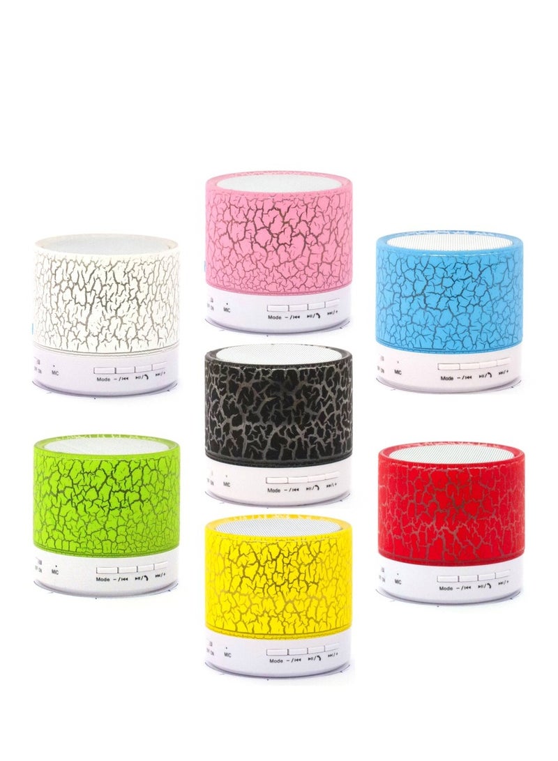 Mini S10 Portable Wireless Bluetooth Speaker with Smart LED Light, for MP3 Music Player, SD Card Slot, for All Smartphones  - Image 2