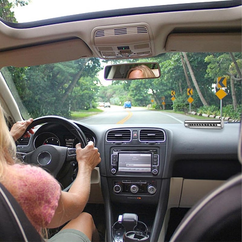 أسطوانة لوحة وقوف مؤقتة فضية لرقم الهاتف بطاقة توقف الترخيص - Image 5