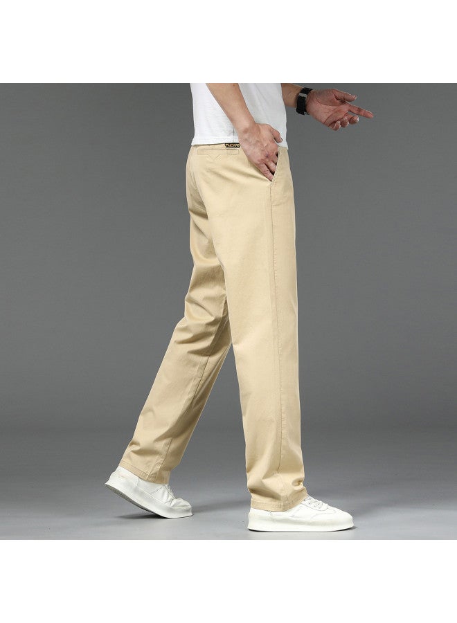 Tucano stylish Straight-leg Pants - Loose & Comfortable Business Casual Trousers For Men - Image 4