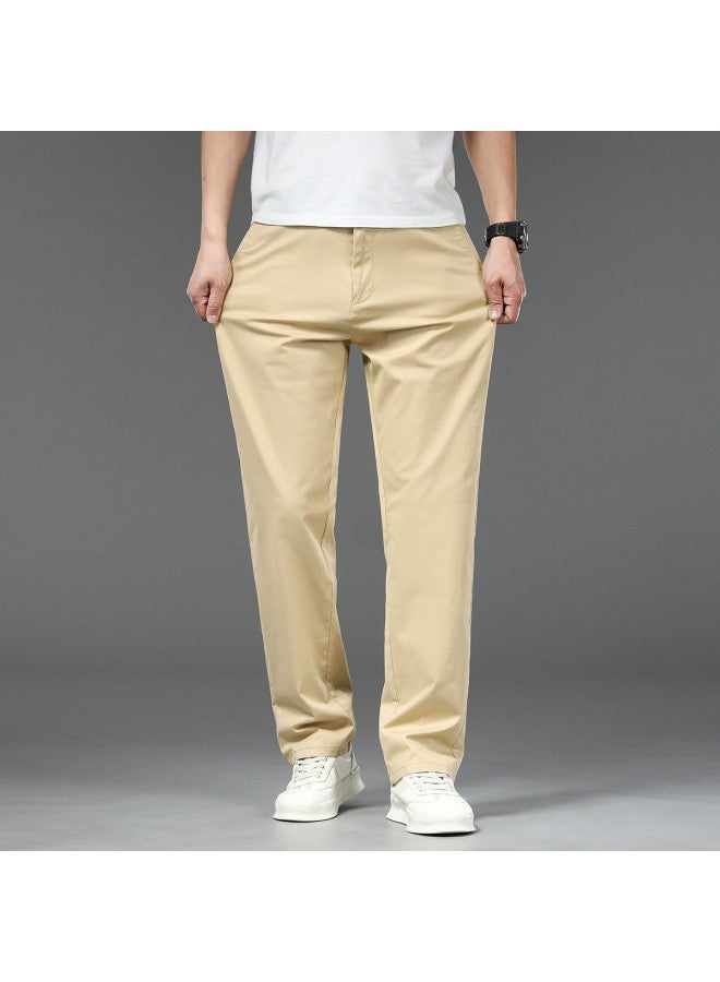 Tucano stylish Straight-leg Pants - Loose & Comfortable Business Casual Trousers For Men - Image 3