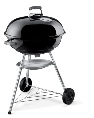 Weber Jumbo Joe Premium Charcoal Grill, 22‑Inch, Black – Portable Outdoor BBQ Grill with Durable Plated Steel Grates, Porcelain‑Enameled Bowl & Precision Airflow Control - Image 1