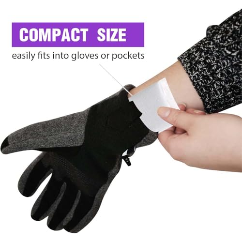 Prplet Hand Warmer Patches Pack of 5 | 8+ Hrs Heat | Winter Travel Camping Trekking Essentials & Accessories | Outdoor for Men, Women & Kids | Eco-Friendly Disposable (Hand Warmer (Pack of 5 Pair)) - Image 3