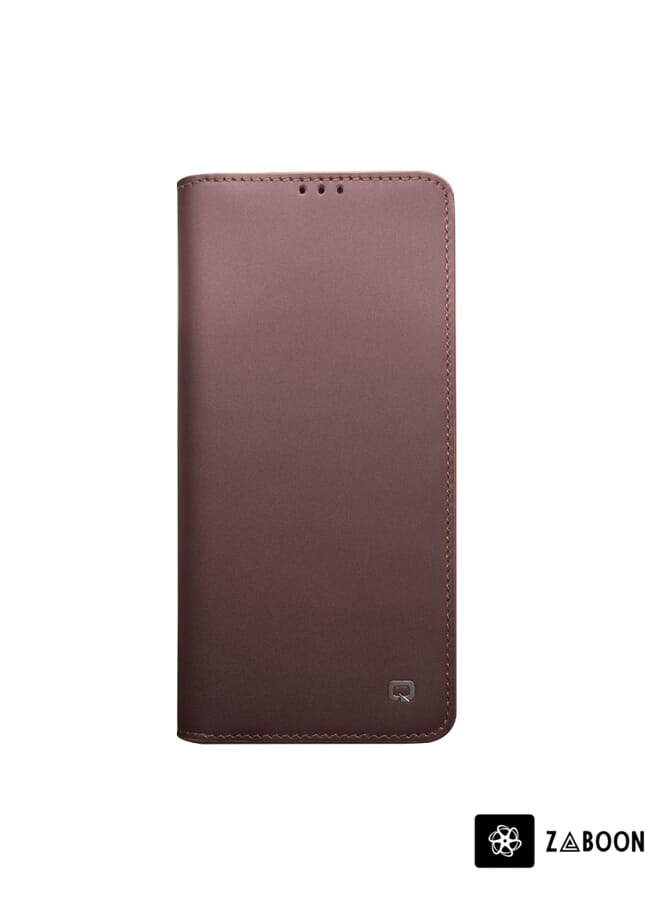 Zaboon Protective Case Cover For Samsung Galaxy S21 5G QIALINO Classic Gen2 Genuine Leather - Image 2