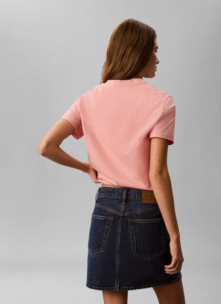 Calvin Klein Jeans Monologo Crew Neck T-Shirt