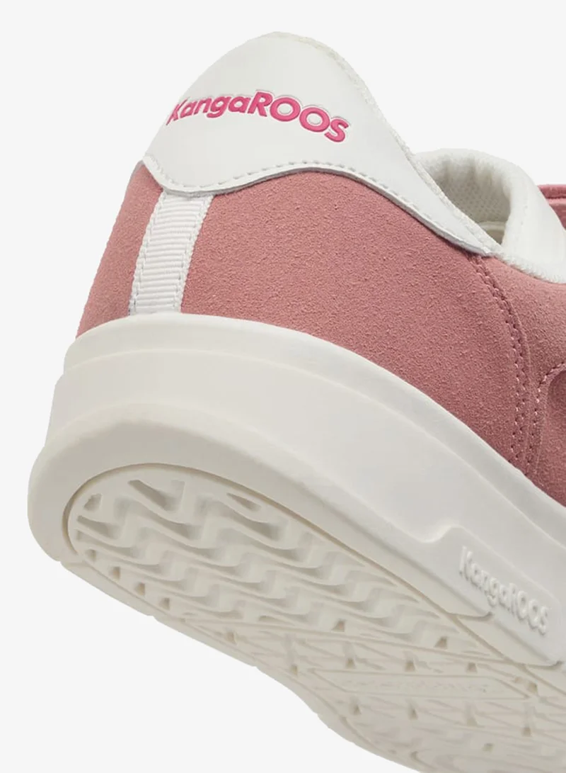 kangaROOS PINK Women's Logo Detail Sports Shoes With Hook And Loop Closure for Women | Best Price UAE