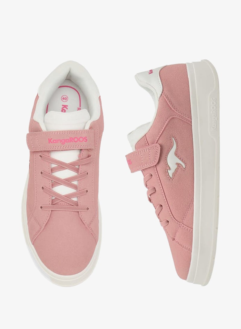 kangaROOS Women's Logo Detail Sports Shoes With Hook And Loop Closure - Image 3