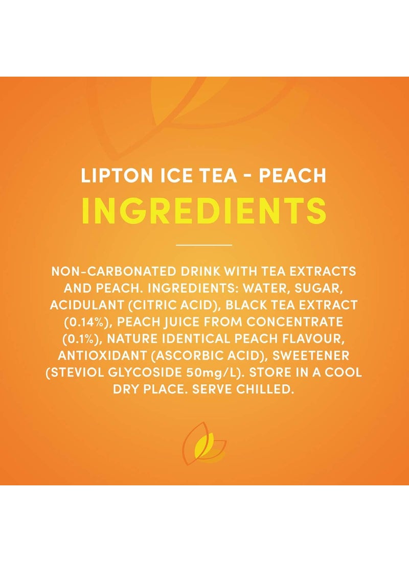 Lipton Ice Tea Peach Cans - Image 3