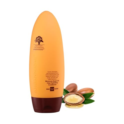 ARGANMIDAS Hair Conditioner, 15.3 Fl Oz Sulfate-Free Hair Conditioner Smooth and Clear Hydrating, Argan Oil Daily Moisture Deep Conditioner for Color Treated Hair, Repair Dry Damaged and Frizzy Hair - Image 1