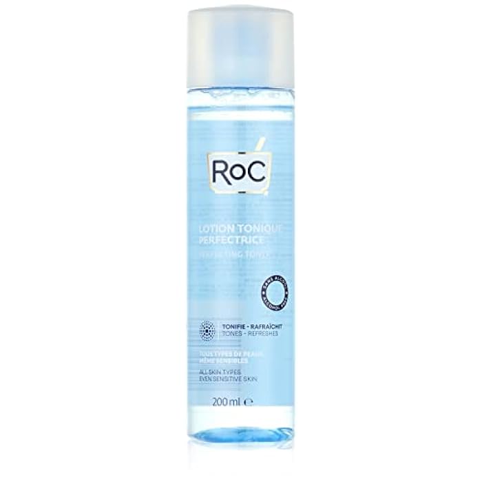 Roc perfecting toner unclogs pores & tones skin alcoholfree all skin types 200 ml - Image 3