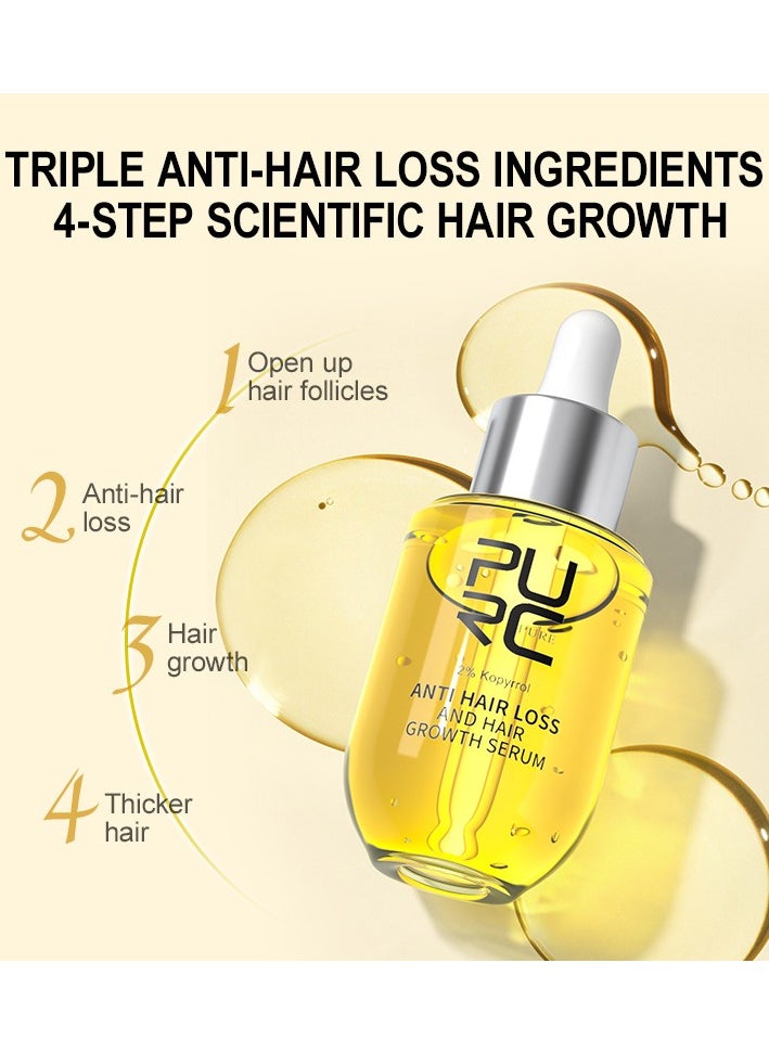 PURC - PURC 50ML Hair Growth Products Ginger Fast Grow Oil Anti Hair Loss Scalp Treatment Polygonum Serum Beauty Health for Men Women - Image 1