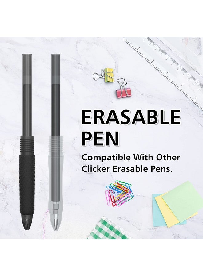 Vanstek 12 Black Erasable Gel Pen Refills, Gel Ink Refills Compatible With Frixion & Friction Erasable Pens, Fine Point 0.7 Mm, Perfect For Writing Planner & Crossword Puzzles - Image 5