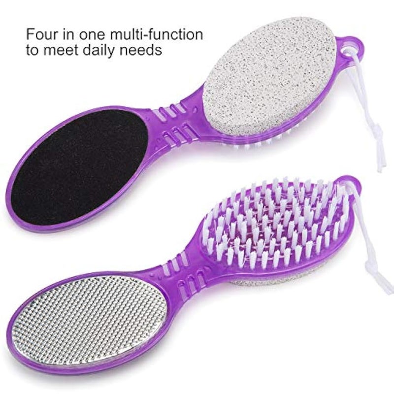 Boobeen 4 in 1 Foot File Callus Remover - Multi-functional Foot Scrubber - Callus Remover Pedicure Tool Care - Image 2