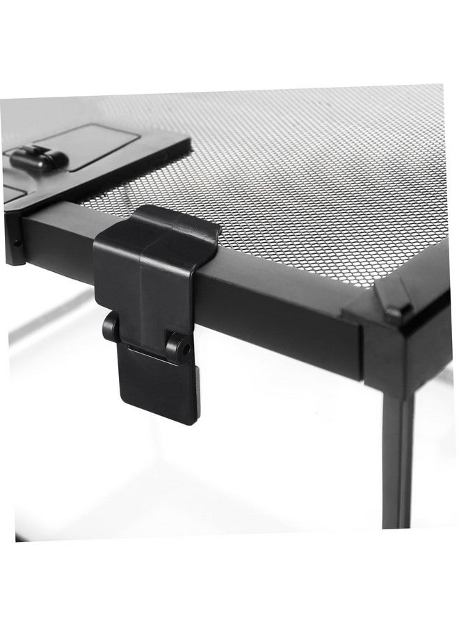 Alasum Escape Screen Clip - 10 Gal Cage Clips Terrarium Screen Clips Cylinder Lock Aquarium Clips Plastic Stand Reptile Cage Clips Non- Locking Screen Clip Terrarium Breeding Platform - Image 2