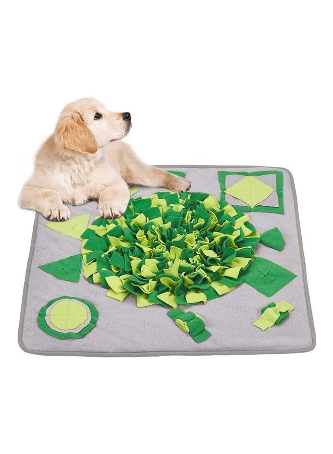 NIBEMINENT Pet Snuffle Feeding Mat Multicolour 65 x 65cm - Image 1
