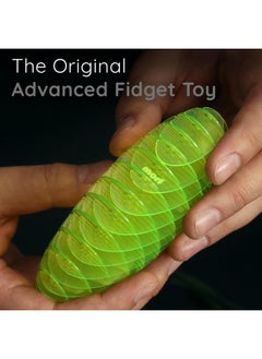 Morf Fidget Worm Toy Desk Fidgets For Adults Cool Satisfying Worm Fidget Sensory Toys Fun And Interactive Fidget Toy For Kids Usa Patent Pending Figgy Toys Small 12 X 12  - Image 4