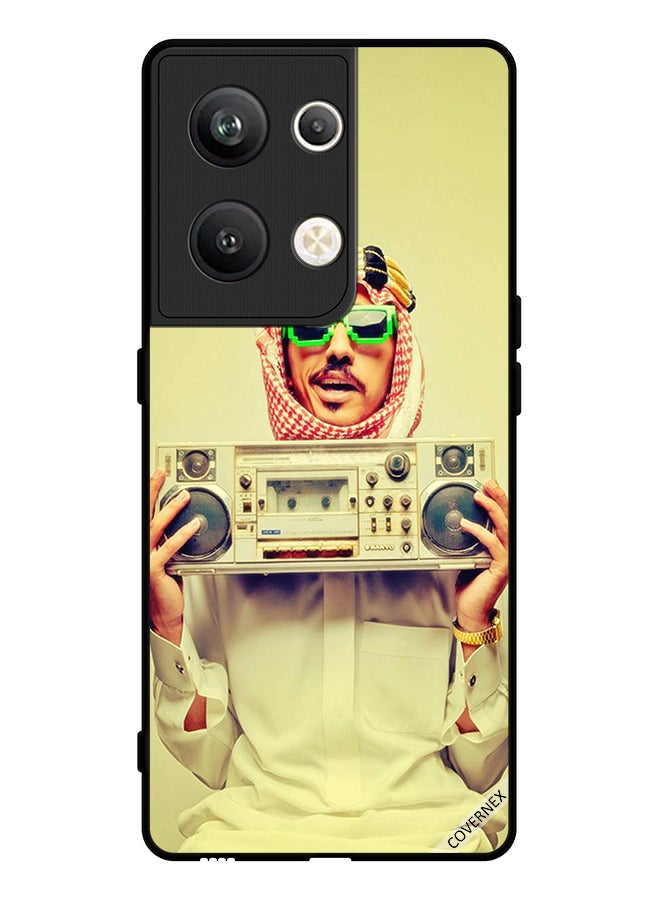 Covernex Protective Case Cover For Oppo Reno 9 Pro Plus Holding Vintage Music Device - Image 1