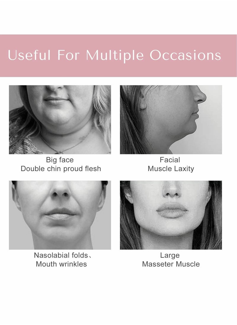 SYOSI - V-Shaped Slimming Face Mask, Double Chin Reducer Face Lift Tape, Jawline Shaper Chin Strap Neck Lift Tape V-Shaped Face Lifting Mask for Firming and Tightening Skin - Image 1