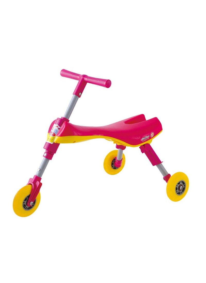 null - Swingball Scuttlebug Ride On - Walking Tricycle with a Foldable Design - Pink and Blue - Image 1