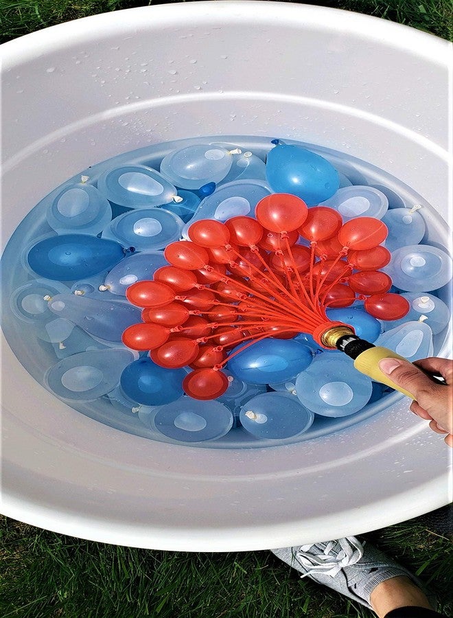 ZURU Self Seal Water Balloons - 200 Count, Blue, Red, White - Self Sealing, Patriotic, All Ages, Unisex-Kids - Image 5
