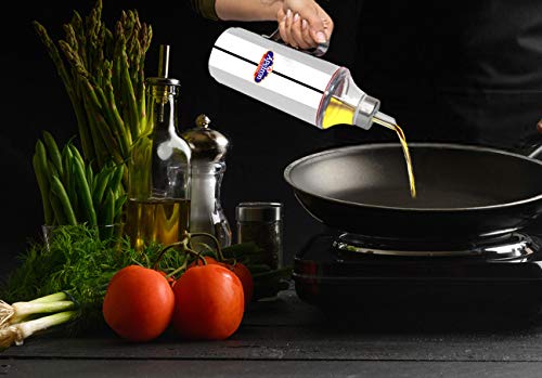 Apeiron Stainless Steel Nozzle Oil Dispenser Set of 2 1000ml 750 ml - Image 3