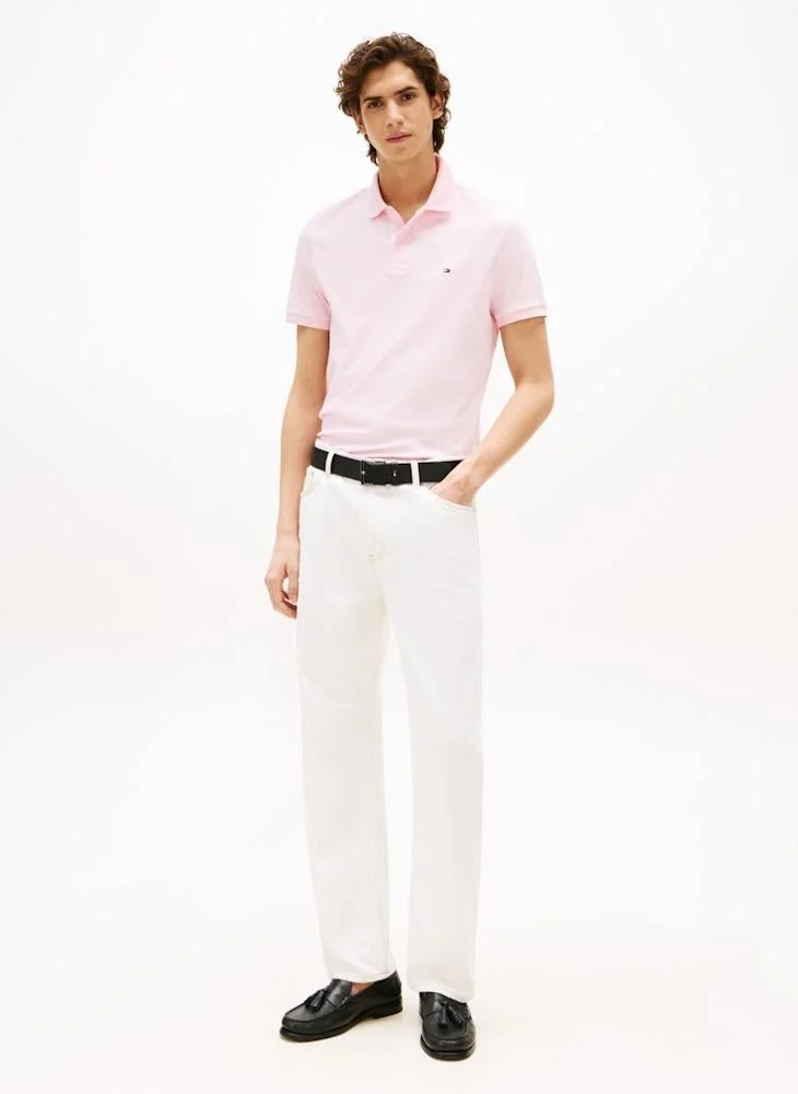 TOMMY HILFIGER Regular Fit Flag Embroidery Polo Shirt