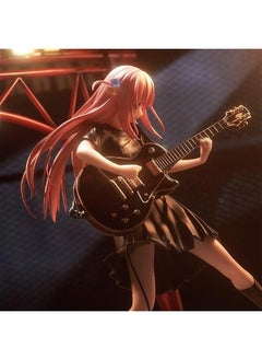 نيبمينينت تمثال شخصية Gotō Hitori، 22 سم، نموذج منحوتة لشخصية الأنمي Play The Guitar Scene، مصنوع يدويًا من مادة البولي فينيل كلوريد، هدايا ديكور سطح المكتب القابلة للتجميع للمعجبين  - Image 3