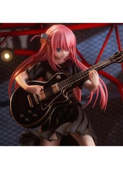 نيبمينينت تمثال شخصية Gotō Hitori، 22 سم، نموذج منحوتة لشخصية الأنمي Play The Guitar Scene، مصنوع يدويًا من مادة البولي فينيل كلوريد، هدايا ديكور سطح المكتب القابلة للتجميع للمعجبين  - Image 4