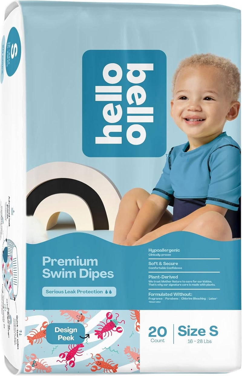 Hello Bello Premium Swim Diapers - Size Small - Image 1