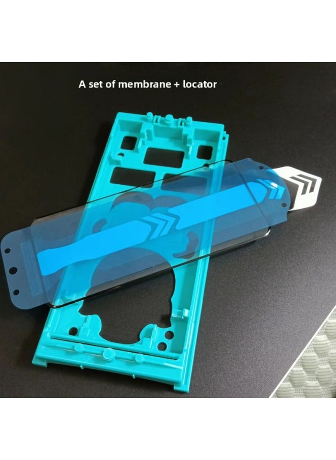 Generic - Suitable For One Plus Ace3pro Full Adhesive Tempered Film Curved Surface Artifact Positioning Paste OneplusAce2 Mobile Phone Protective Film-Color:The Full-glue Toughened Film Of The Strip Version [hidden Edge Bare Sheet Does Not Send Artifact]]-Dimensions:One Plus Ace3pro - Image 1