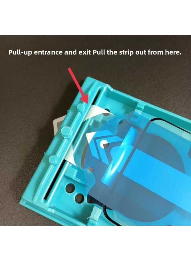 Generic - Suitable For One Plus Ace3pro Full Adhesive Tempered Film Curved Surface Artifact Positioning Paste OneplusAce2 Mobile Phone Protective Film-Color:The Full-glue Toughened Film Of The Strip Version [hidden Edge Bare Sheet Does Not Send Artifact]]-Dimensions:One Plus Ace3pro - Image 1